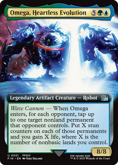 Omega, Heartless Evolution (FIN-501) - uncommon: (Extended Art)