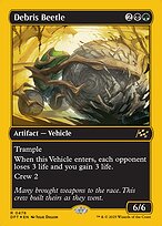 Debris Beetle (DFT-478) - rare - Foil