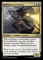 Ruthless Lawbringer (OTJ-229) - uncommon - Foil