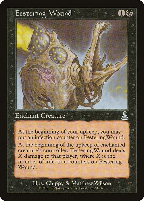 Festering Wound (UDS-061) - uncommon - Foil
