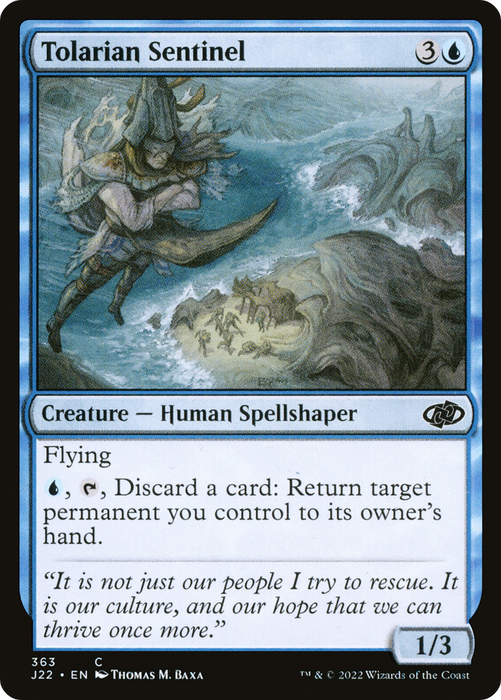 Tolarian Sentinel (J22-363) - common