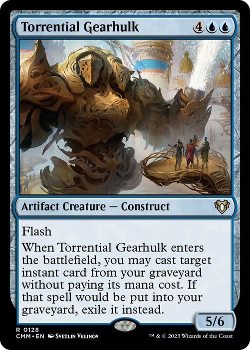 Torrential Gearhulk (CMM-128) - rare - Foil