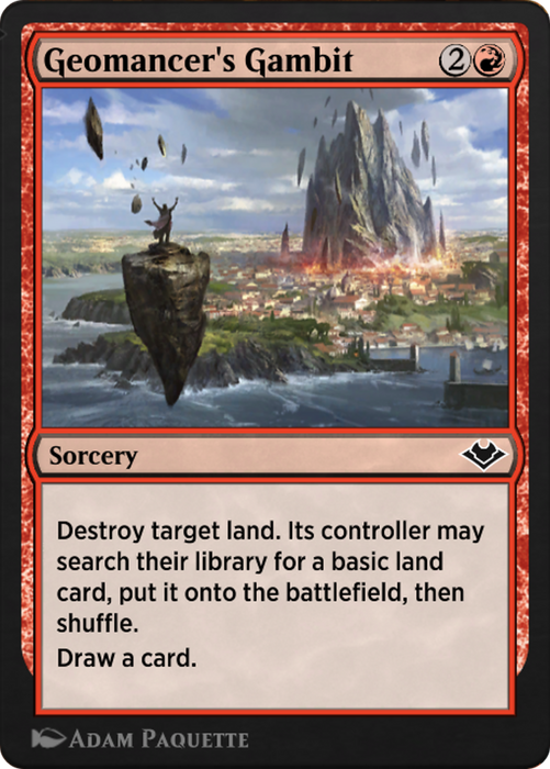 Geomancer's Gambit (J21-452) - common