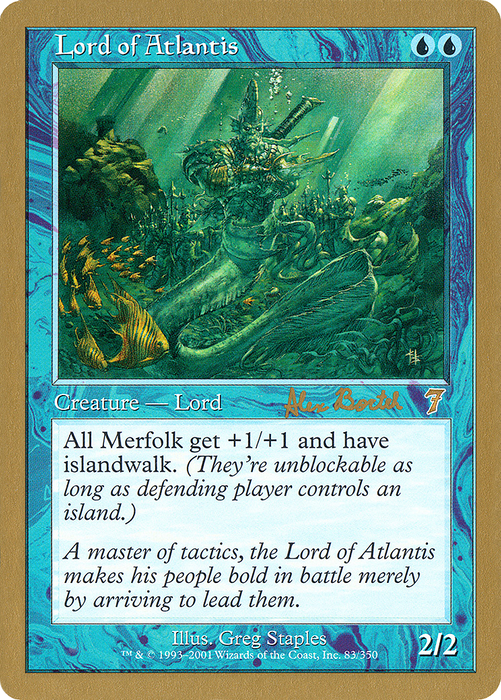 Lord of Atlantis (WCD-AB83) - rare