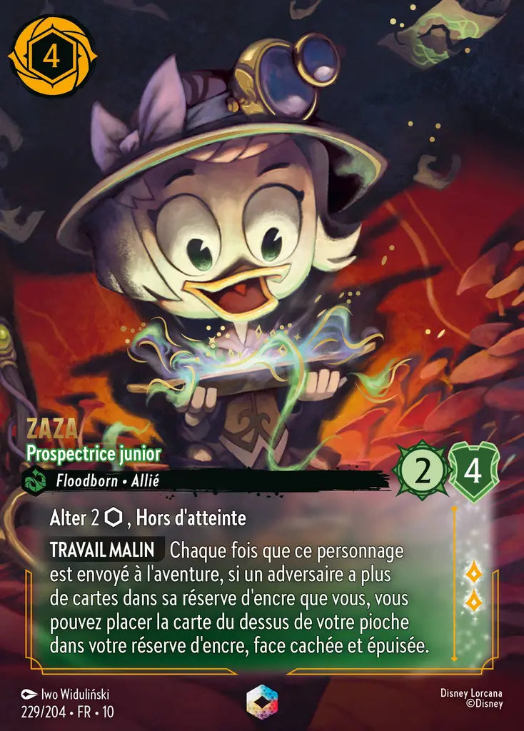 Zaza - Prospectrice junior (Enchantée) (229/204) - LDLP - Enchantée - Holofoil