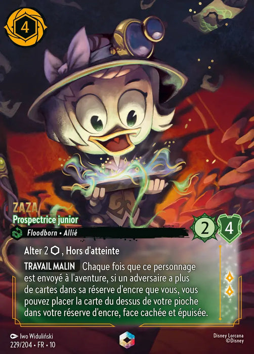 Zaza - Prospectrice junior (Enchantée) (229/204) - LDLP - Enchantée - Holofoil
