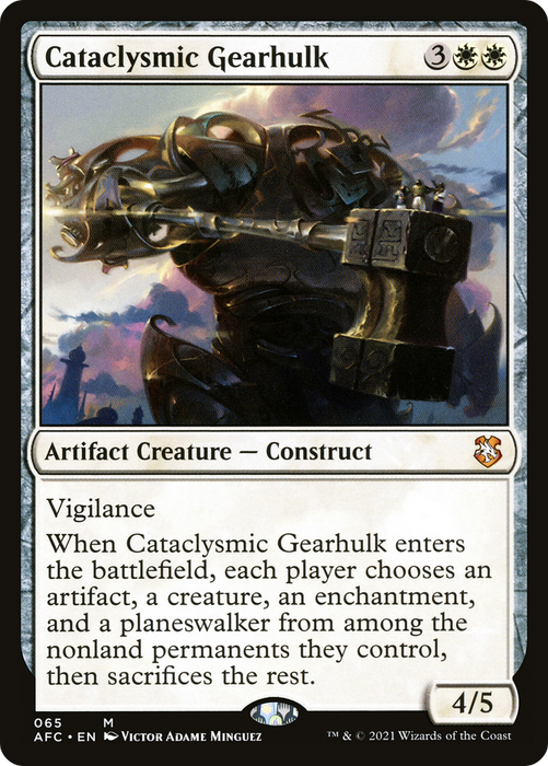 Cataclysmic Gearhulk (AFC-065) - mythic
