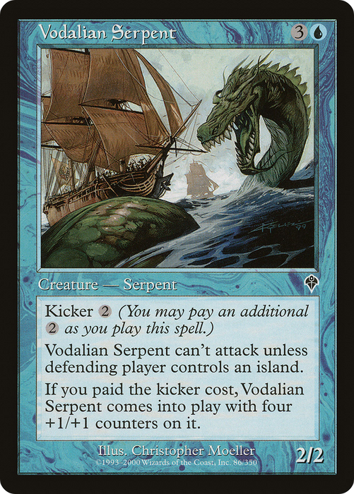 Vodalian Serpent (INV-086) - common - Foil
