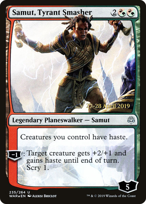 Samut, Tyrant Smasher (PRE-235S) - uncommon - Foil