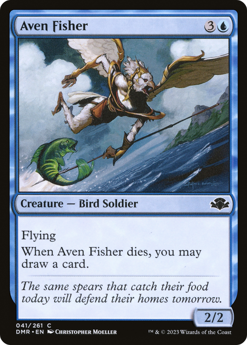 Aven Fisher (DMR-041) - common - Foil