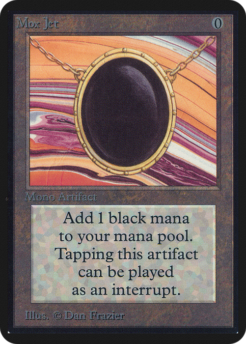 Mox Jet (LEA-262) - rare
