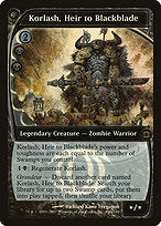 Korlash, Heir to Blackblade (PRE-87) - rare - Foil