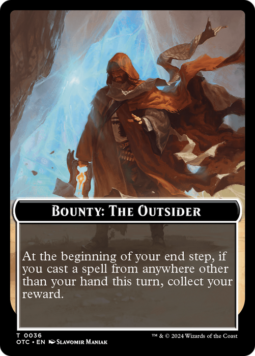 Bounty: The Outsider // Wanted! (TOTC-036) - common - Foil