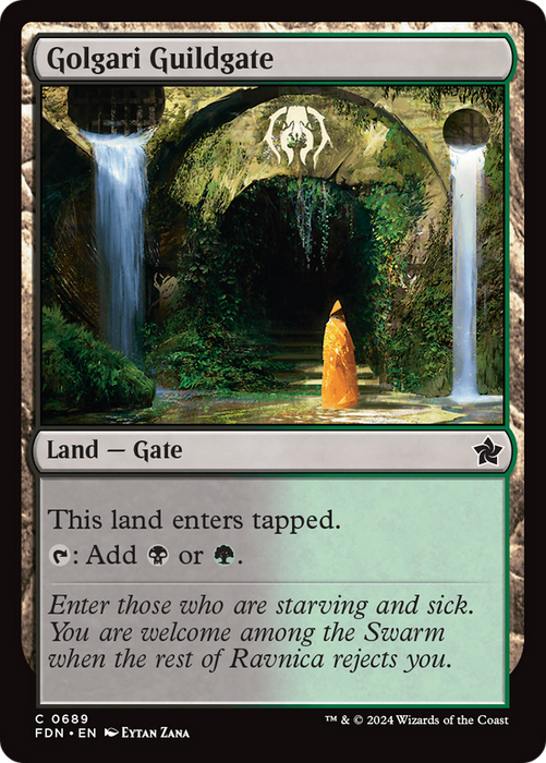 Golgari Guildgate (FDN-689) - common