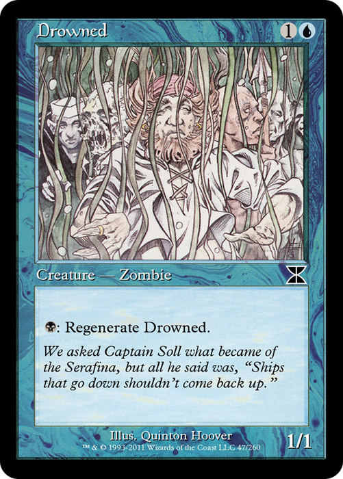 Drowned (ME4-047) - common - Foil