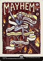 Mayhem Devil (SLD-1715) - rare (Borderless)