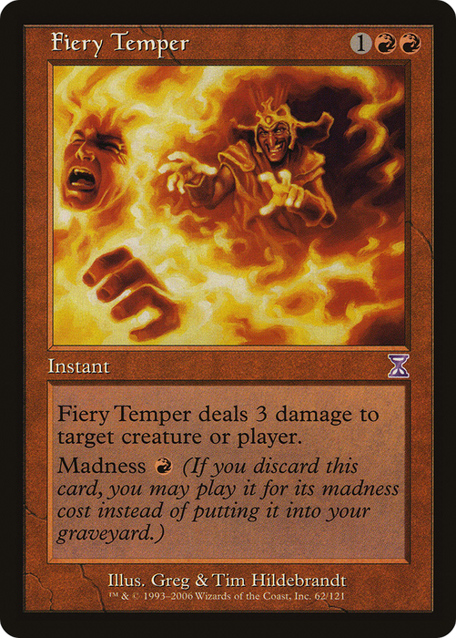 Fiery Temper (TSB-062) - special - Foil