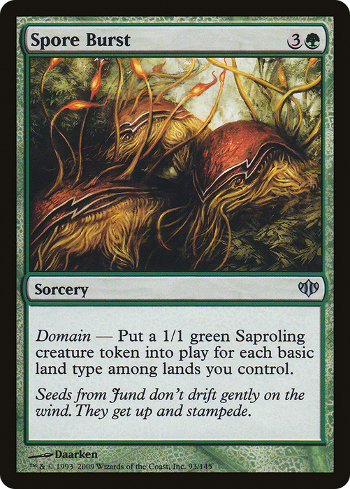 Spore Burst (CON-093) - uncommon - Foil