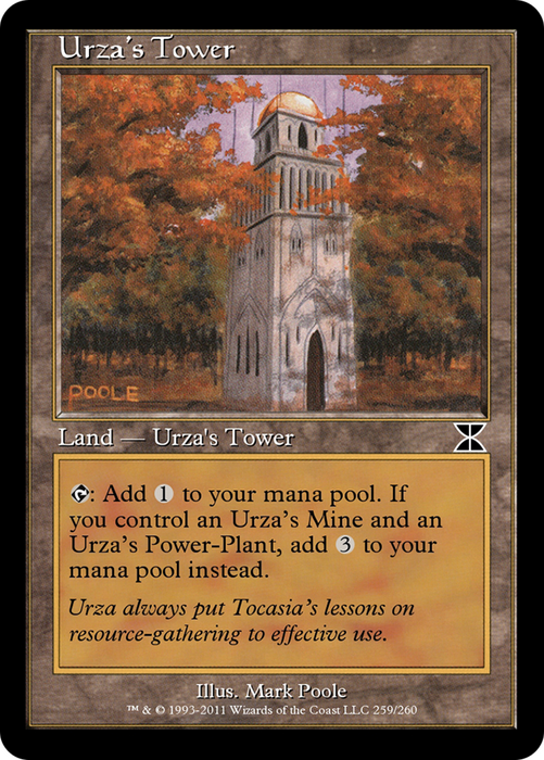 Urza's Tower (ME4-259D) - common - Foil
