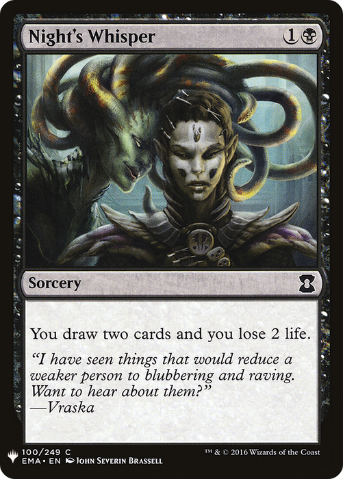 Night's Whisper (LIST-EMA-100) - common