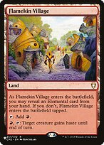Flamekin Village (LIST-CM2-251) - rare