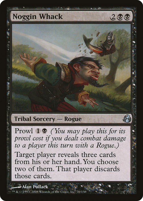 Noggin Whack (MOR-070) - uncommon - Foil