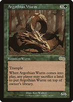 Argothian Wurm (USG-236) - rare
