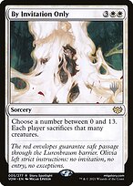 By Invitation Only (PPNEO-05P) - rare - Foil