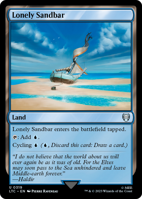 Lonely Sandbar (LTC-319) - uncommon