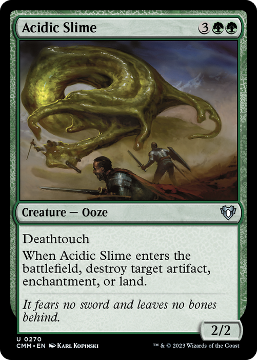 Acidic Slime (CMM-270) - uncommon