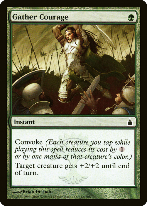 Gather Courage (RAV-165) - common