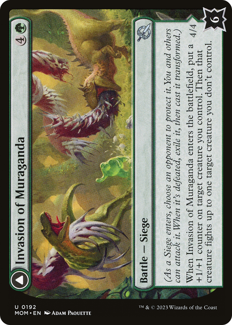 Invasion of Muraganda // Primordial Plasm (MOM-192) - uncommon