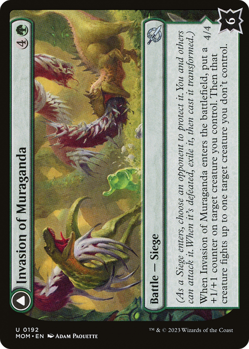 Invasion of Muraganda // Primordial Plasm (MOM-192) - uncommon