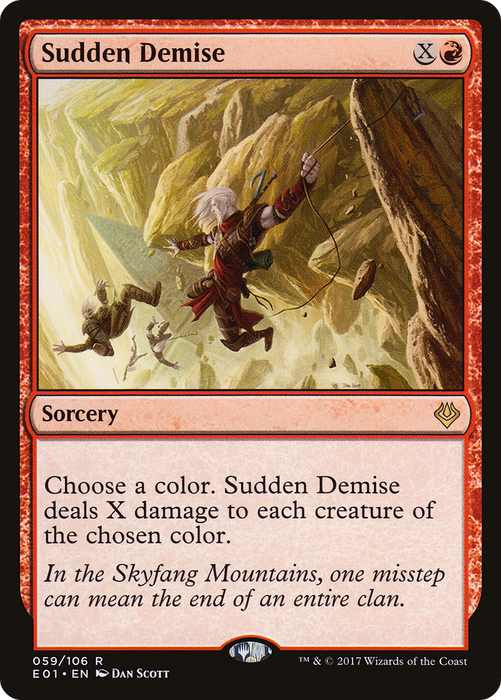 Sudden Demise (AC2-059) - rare