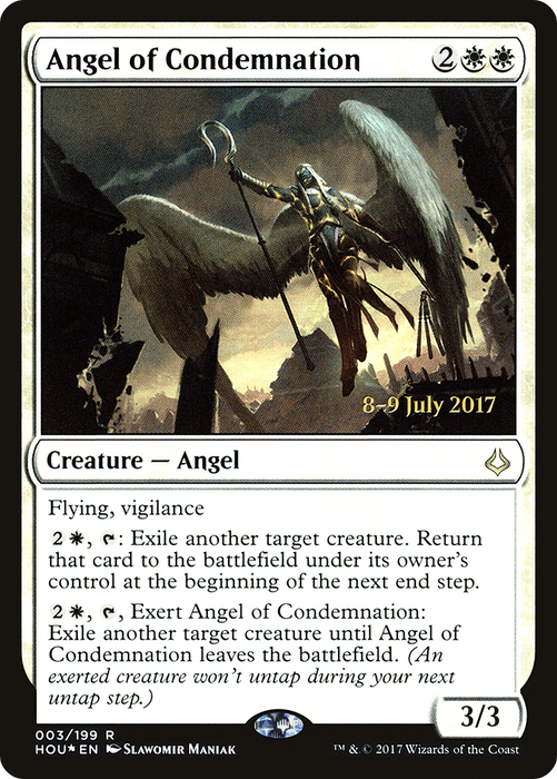 Angel of Condemnation (PRE-03S) - rare - Foil