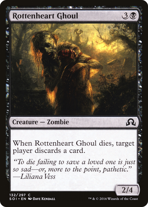 Rottenheart Ghoul (SOI-132) - common - Foil