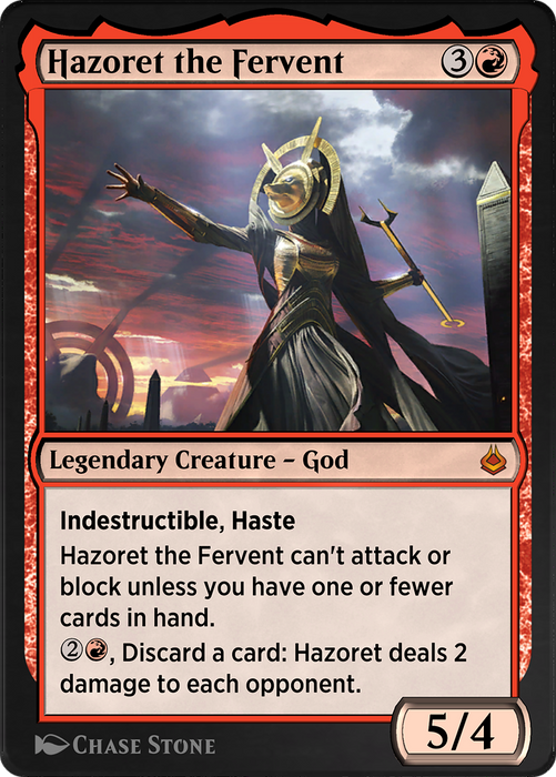 Hazoret the Fervent (AKR-159) - mythic