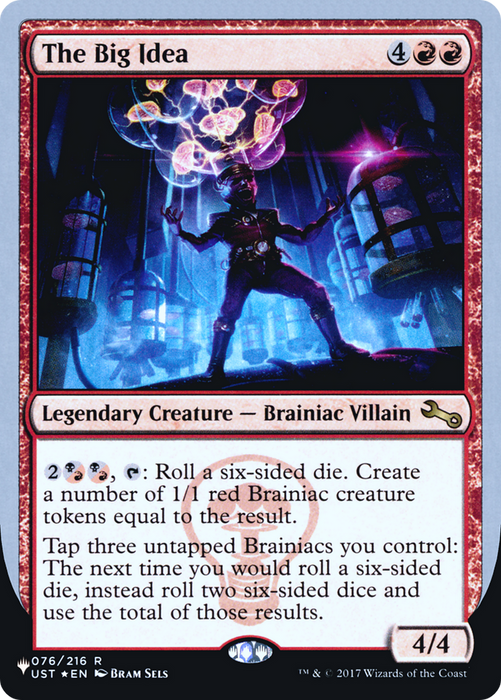 The Big Idea (LIST-026) - rare - Foil