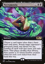 Necromentia (M21-359) - rare: (Extended Art) - Foil