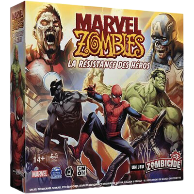 Marvel Zombies: Un Jeu Zombicide - La Résistance des Héros (French)