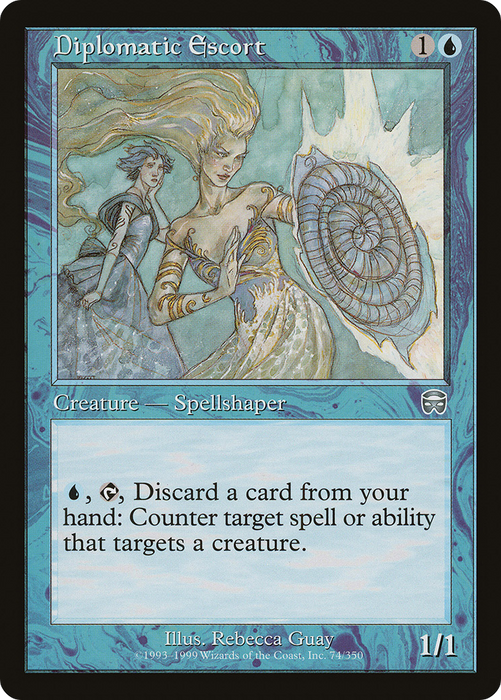 Diplomatic Escort (MMQ-074) - uncommon - Foil