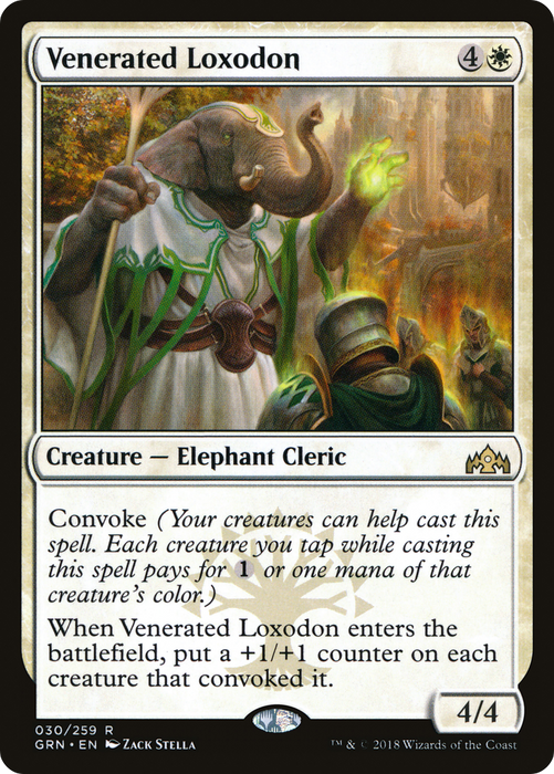 Venerated Loxodon (GRN-030) - rare