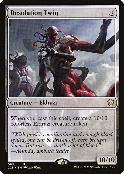 Desolation Twin (C21-082) - rare