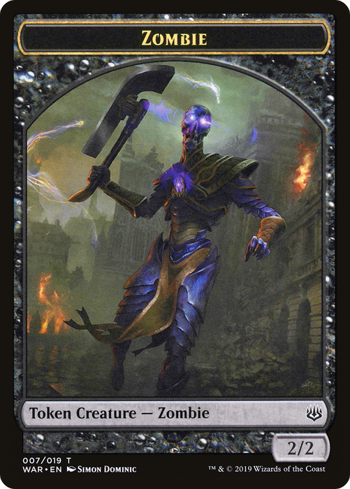 Zombie (WAR-007) - common