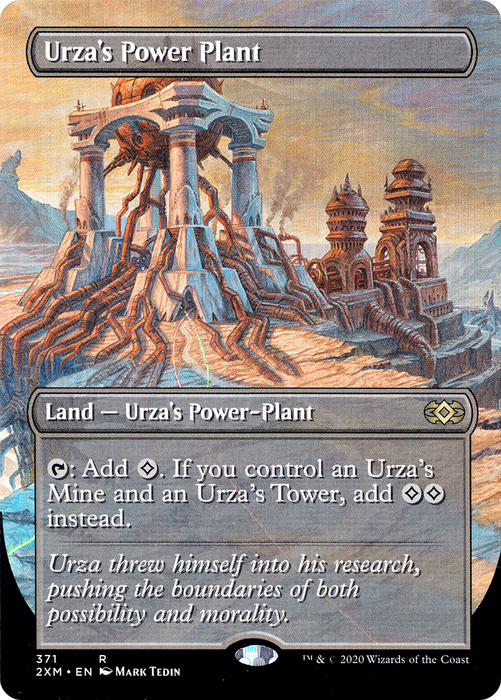 Urza's Power Plant (2XM-371) - rare (Borderless) - Foil