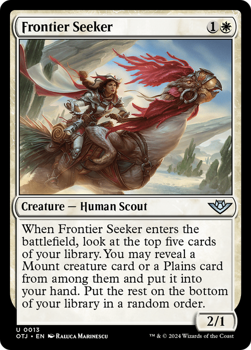 Frontier Seeker (OTJ-013) - uncommon - Foil