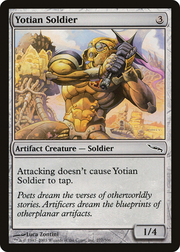 Yotian Soldier (MRD-277) - common - Foil
