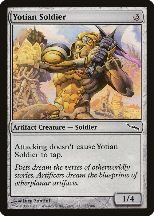 Yotian Soldier (MRD-277) - common - Foil