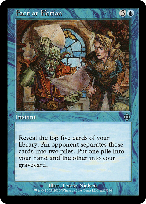 Fact or Fiction (TD0-A23) - uncommon