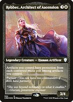 Rebbec, Architect of Ascension (CMR-554) - uncommon - Etched Foil
